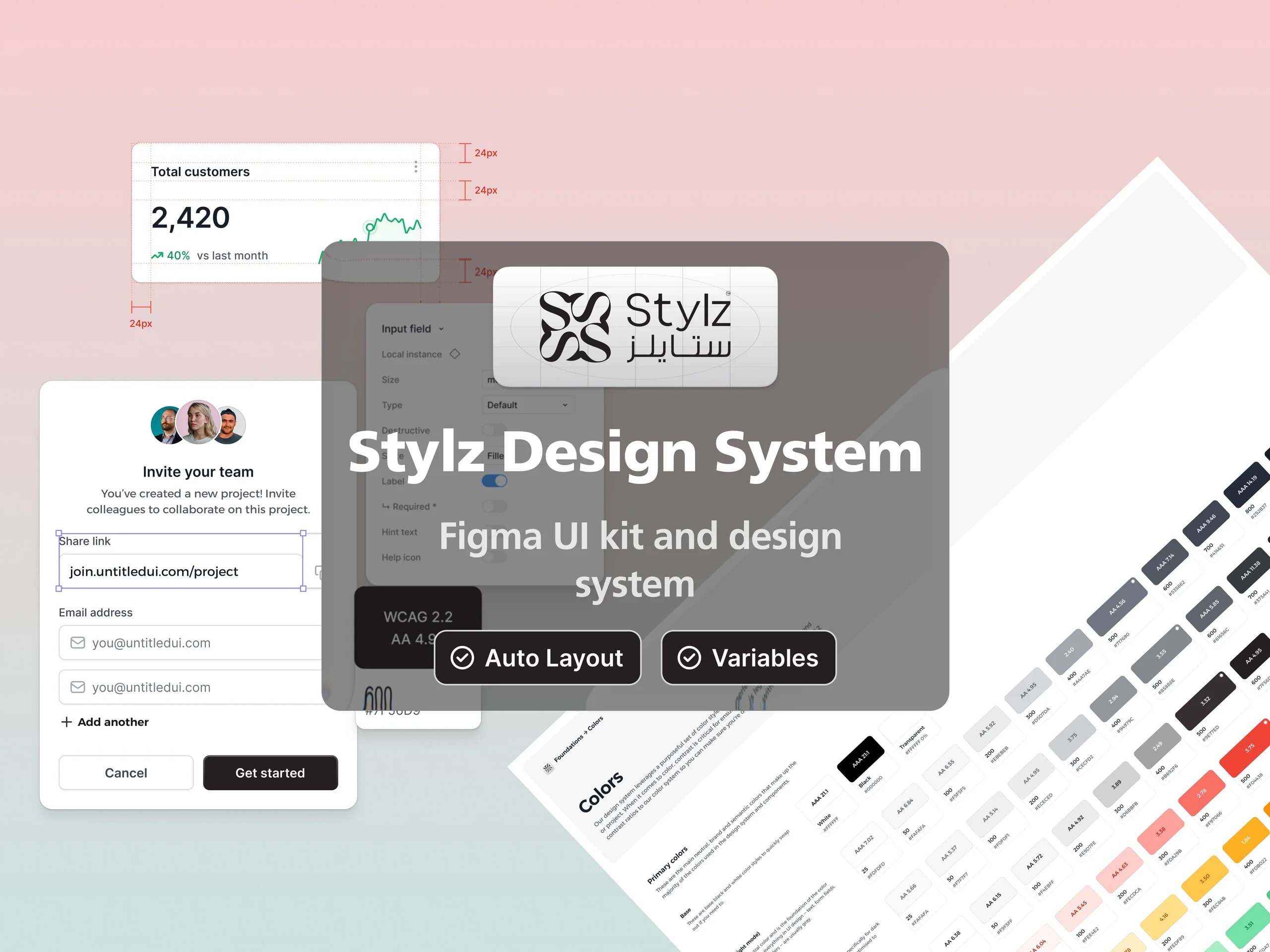 Stylz AI  Design System — showcase